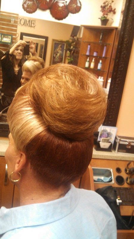 Img20141014100953358 Bouffant Hair Teased Hair Bun Hairstyles