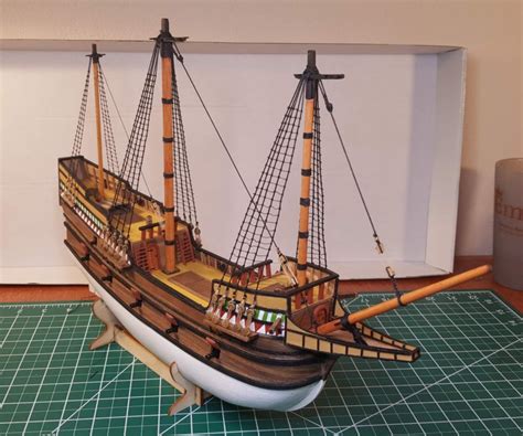 Golden Hind Ship Model Plans