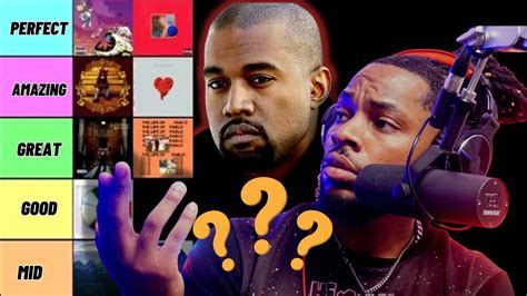 Kanye West Albums Ranked Worst To Best 2023 Youtube