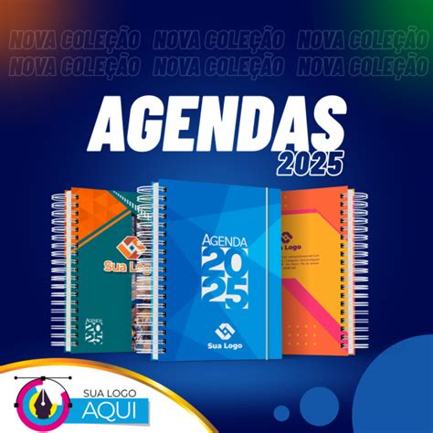 Agendas Personalizadas 2025 Produção Rápida e Alta Qualidade Agenda