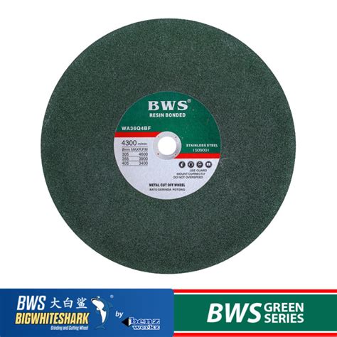 BWS Batu Potong Stainless Steel Besi 14 Inch X 3mm BWS Green Series