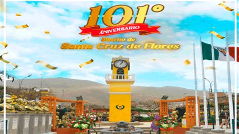 Feliz 101 Aniversario de Creación Política Noticias Municipalidad