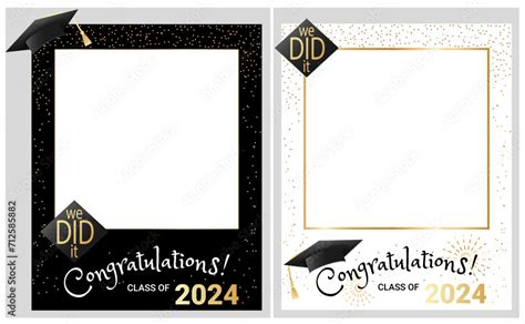 Congratulations Graduates Class Of Photo Booth Props Set