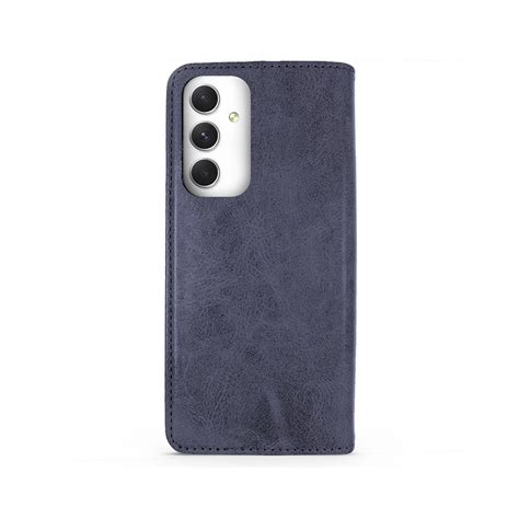 Capa Samsung A05s Flip Efeito Pele Azul Copertini