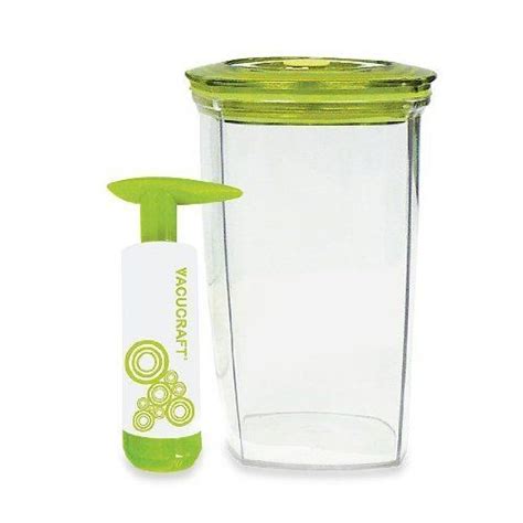 Vacucraft Vacuum Seal Juice Container With Pump Oz