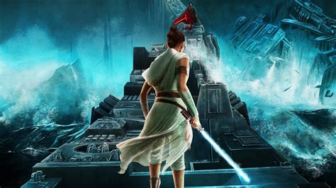 3840x2160 Star Wars The Rise Of Skywalker Textless Poster 4K ,HD 4k ...