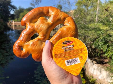 Review Simba Pretzels With Cheese Are The Main Event At Disneys