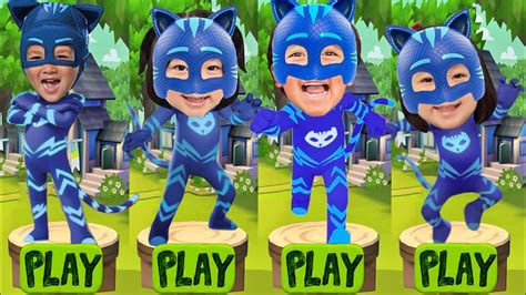 Tag With Ryan Pj Masks World Catboy Vs Kaji Sisters Emma And Kate Run