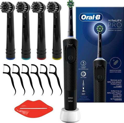 Oral B Vitality Pro D Protect X Clean Set Total Black Au Meilleur