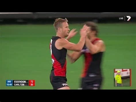 Essendon Highlights Rd V Carlton Youtube