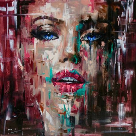 Faces V Vassilis Antonakos Art Portrait Art Abstract Portrait