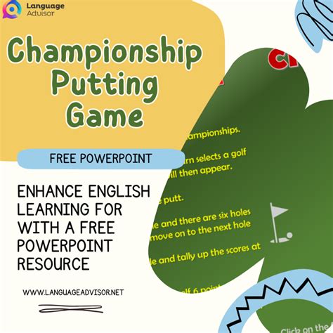 Championship Putting Game - Language Advisor