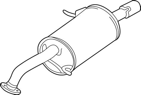 Mazda MX-5 Miata Silencer, main - B690-40-100J | North End Mazda ...