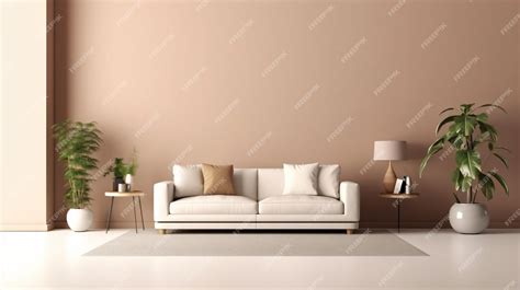 Premium AI Image | living room product backdrop interior background