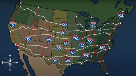 This Simple Map of the Interstate Highway System Is Blowing People’s Minds