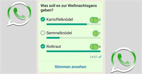 Umfrage Funktion Von Whatsapp