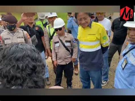 Gawat Perusahaan Tambang PT ADT Dan PT BMI Di Demo Masyarakat Pulau