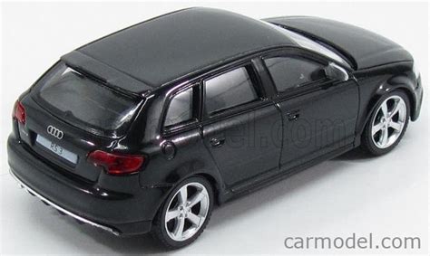 RMZ MODELS 444011BK Scale 1 43 AUDI A3 RS3 SPORTBACK 2011 BLACK