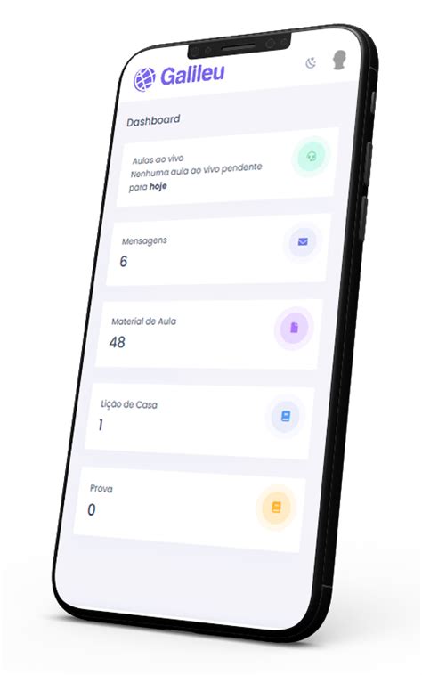 Galileu App Do Aluno - Aplicativo dos Pais e Alunos - GALILEU