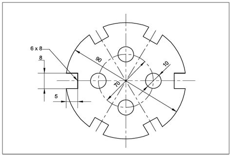 Engineering Drawing Dimensioning