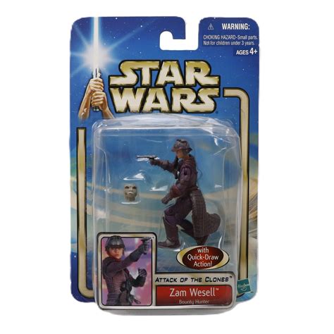star wars zam wesell bounty hunter episode  attack   clones