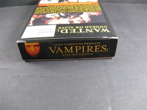 Vampires Los Muertos Vhs Horror John Carpenter Jon Bon Jovi Arly Jover