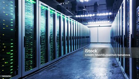 server room  server racks stock photo  image  server