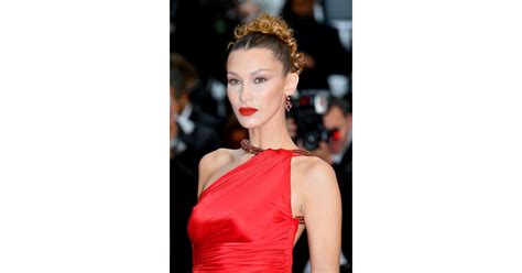 Bella Hadid S Sleek And Curly Updo Holiday Hairstyle Ideas For Every Length And Texture