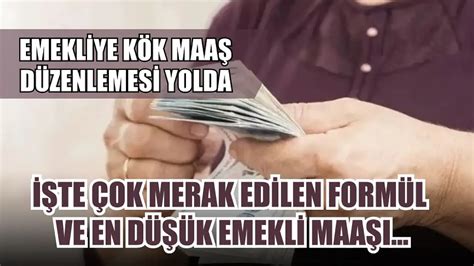 Emekliye Kök Maaş Düzenlemesi Yolda İşte çok Merak Edilen Formül Ve En Düşük Emekli Maaşı