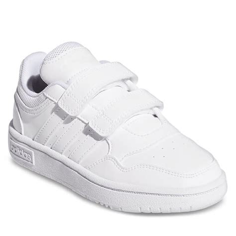 Schuhe Adidas Hoops Lifestyle Basketball Hook And Loop Gw White