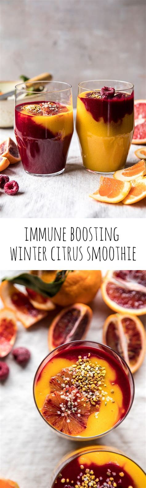 Immune Boosting Winter Citrus Smoothie Recipe Citrus Smoothie