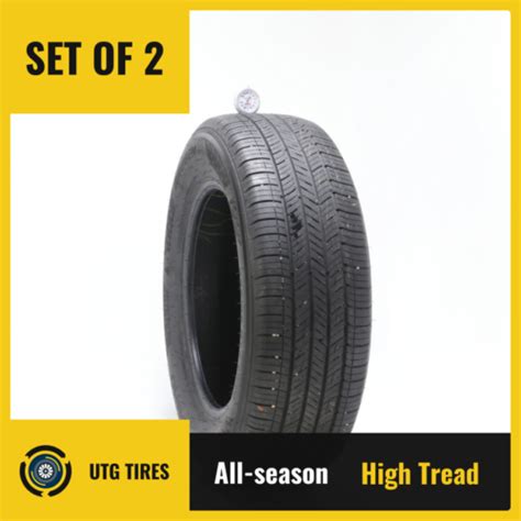 Set Of Used R Kumho Crugen Hp H Ebay