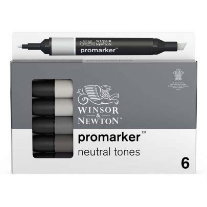 6 Feutres PROMARKER Tons Neutres Chez Rentreediscount Fournitures