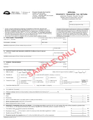 Fillable Online Sbr Gov Bc Fin 579s Instruction Guide For Completin F