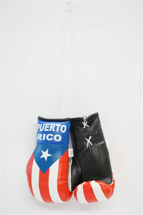 Puerto Rico Boxing Glove Puerto Rico Flag Mini Puerto Rico Etsy