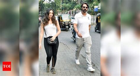 Photos Arjun Rampal And Ladylove Gabriella Demetriades Get Snapped