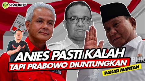 Alifurrahman ANIES PASTI KALAH TAPI PRABOWO DIUNTUNGKAN YouTube