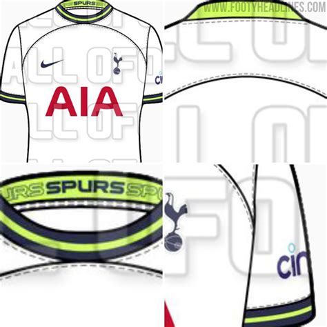 Tottenham Hotspur Home Kit Leaked Footy Headlines