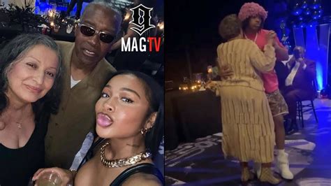 Lil Baby Jayda Cheaves Host Party For Their Grandparents Youtube