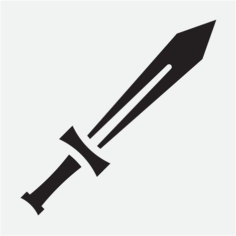 Crossed Swords Vector Icon Illustration 2628353 Vector Art At Vecteezy