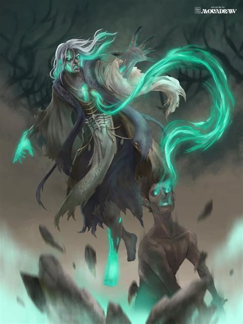 oc  ancient lich  painted  rdnd
