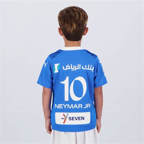 Camisa Puma Al Hilal Home Neymar Juvenil Futfanatics