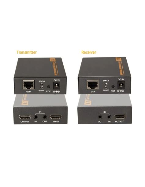 Hdmi Extender Over Rj Cat Cat Lan Ethernet Up To M At P With