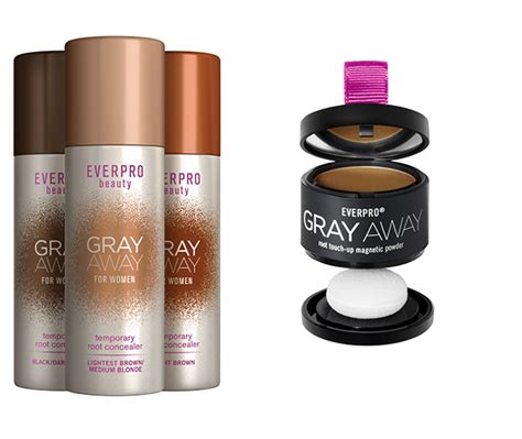 Review Everpro Gray Away Temporary Root Concealer Everpro Grayhai R