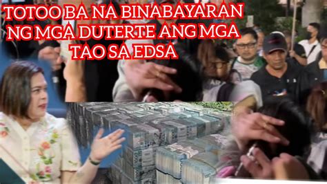 Binulgar Na Ng Duwendi Kung Binabayaran Ba Ng Mga Duterte Ang Mga Tao