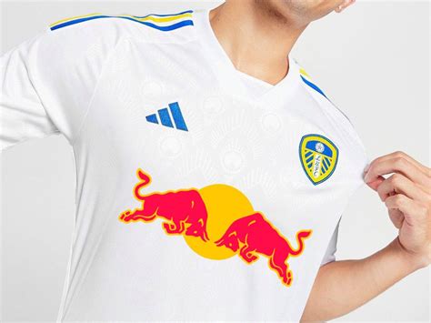 Trending Leeds United 24 25 Home And Away Kit Concepts With Red Bull