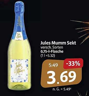 Jules Mumm Sekt Angebot Bei Markant Prospekte De