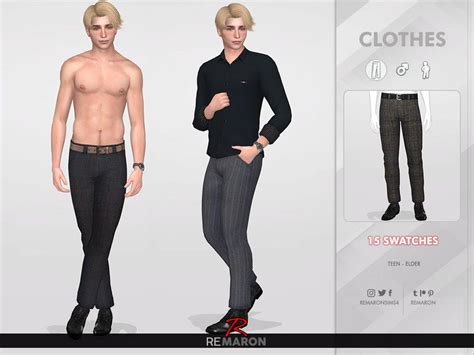 Formal Pant For Men Formal Pants Formal Wear Sims Teen Sims Cc