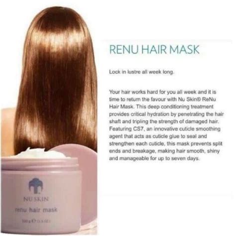 Nu Skin Renu Hair Mask Deep Conditioning Treatment Rrp £26 Ebay