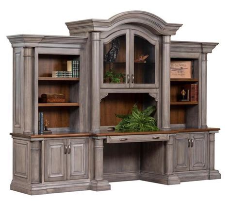 Hardwood Credenza Desk From Dutchcrafters Amish Furniture